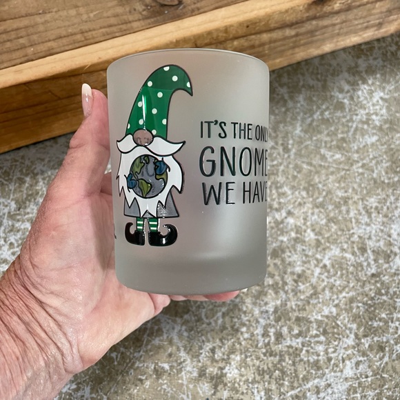 ALBERTO CULVER “GNOME” “PLANET EARTH” OLD FASHION BAR GLASSES 6 - Picture 2 of 8